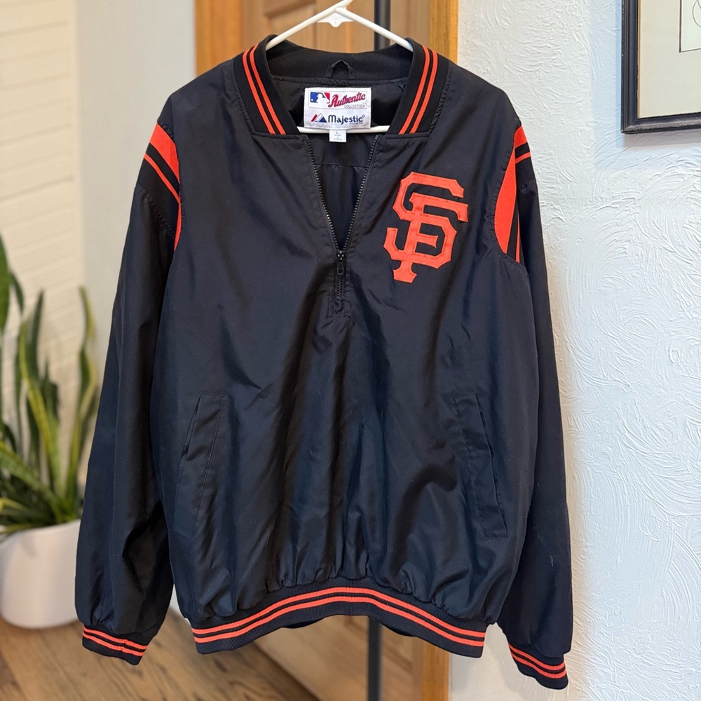 San Francisco Giants Vintage Y2K Era Majestic Authentic Team Issue